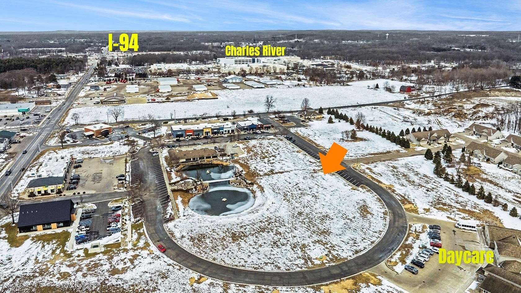 0.54 Acres of Commercial Land for Sale in Mattawan, Michigan