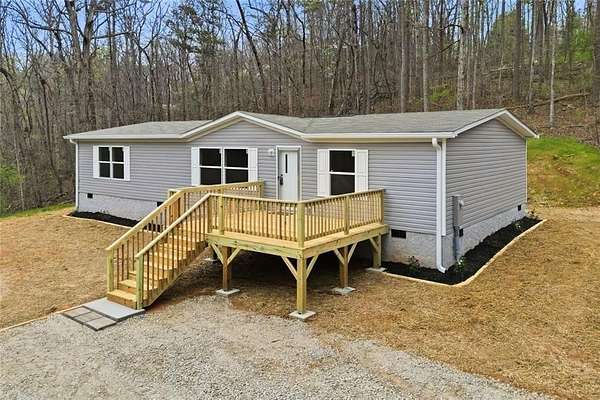 3.32 Acres of Land with Home for Sale in Ball Ground, Georgia