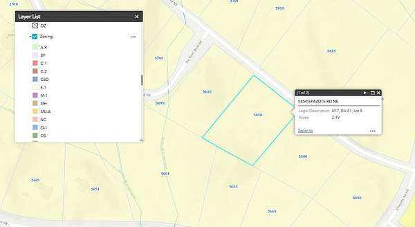 5 Acres of Residential Land for Sale in Rio Rancho, New Mexico