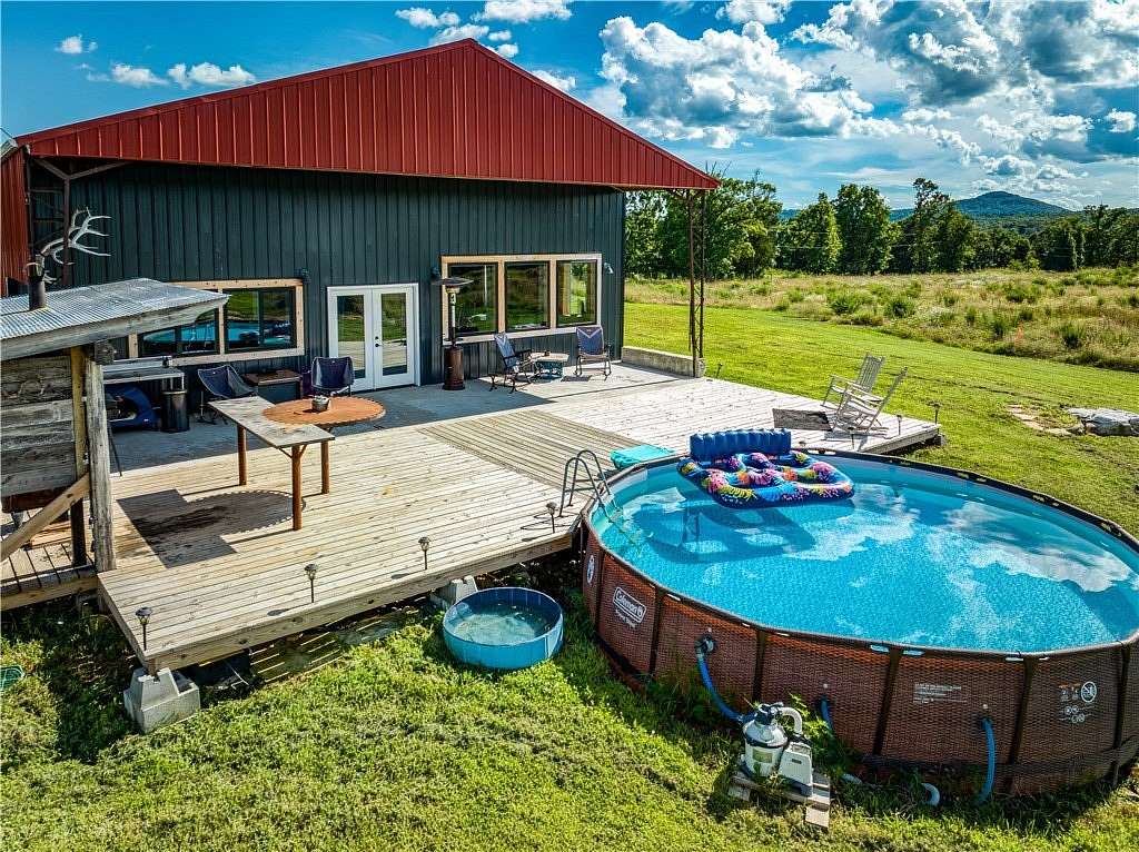 54.3 Acres of Land with Home for Sale in Western Grove, Arkansas