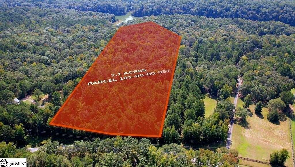 7.1 Acres of Residential Land for Sale in Abbeville, South Carolina