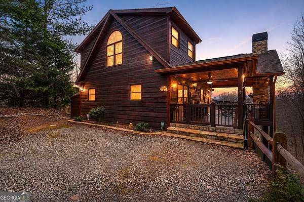 1.5 Acres of Land with Home for Sale in Blue Ridge, Georgia
