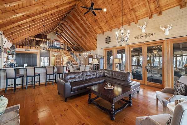 1.85 Acres of Land with Home for Sale in Blue Ridge, Georgia