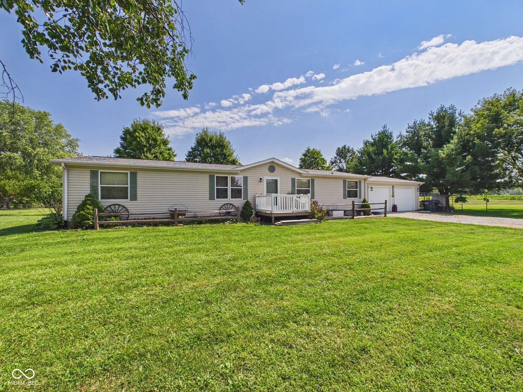 4.73 Acres of Land with Home for Sale in Anderson, Indiana