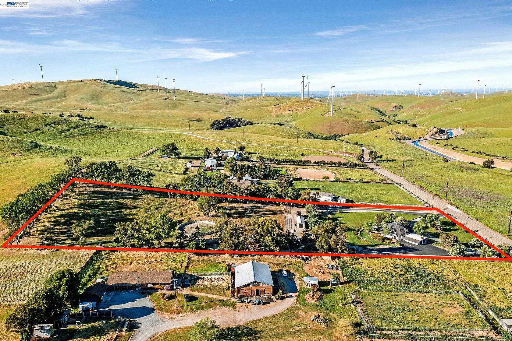 5 Acres of Land with Home for Sale in Livermore, California