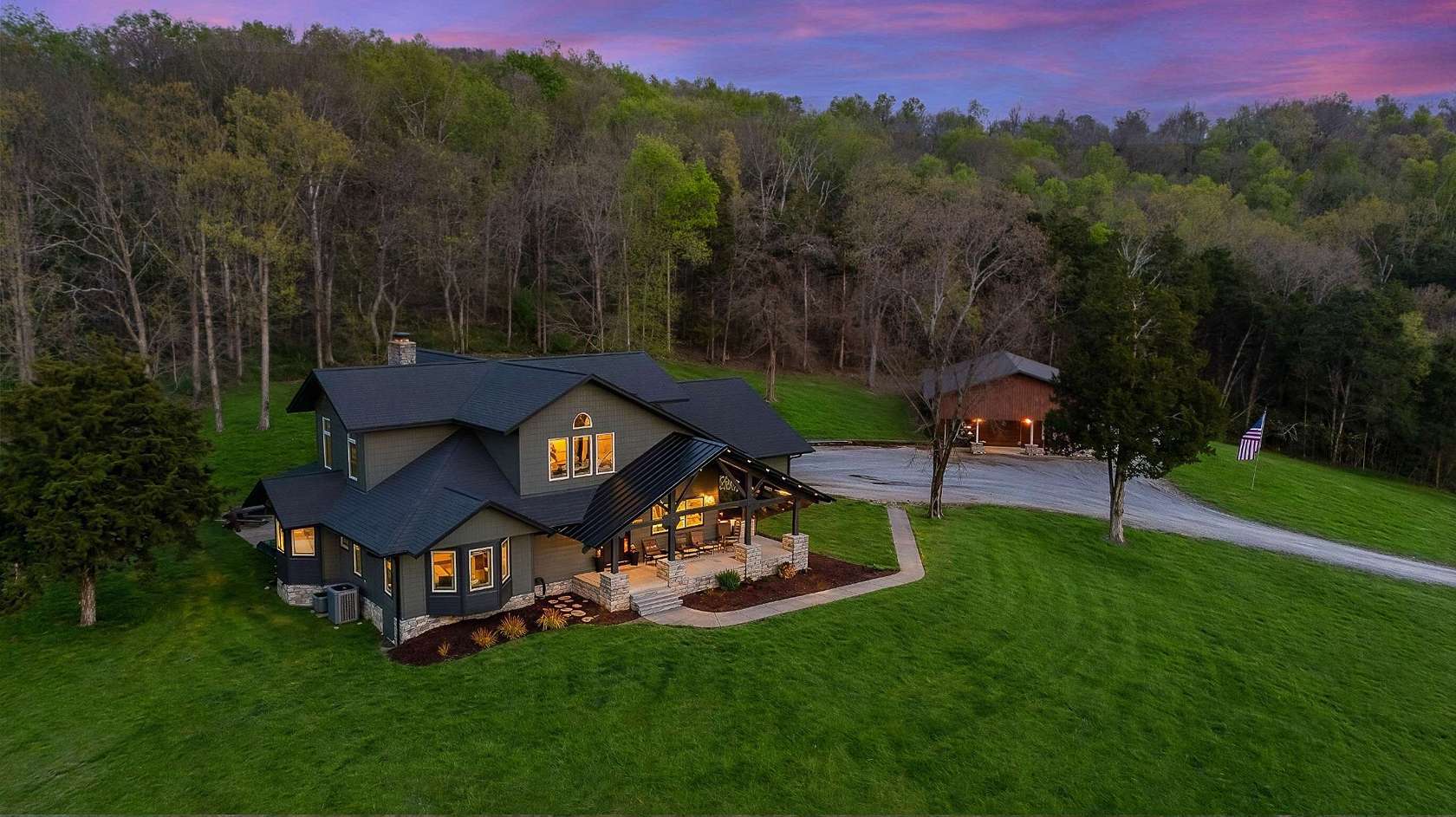 56.2 Acres of Land with Home for Sale in Bell Buckle, Tennessee