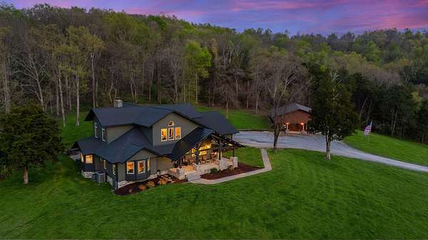 56.2 Acres of Land with Home for Sale in Bell Buckle, Tennessee