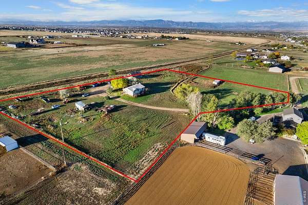 4 Acres of Land with Home for Sale in Erie, Colorado
