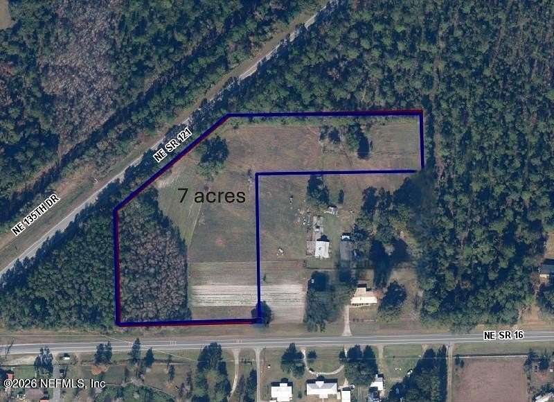 7 Acres of Commercial Land for Sale in Raiford, Florida