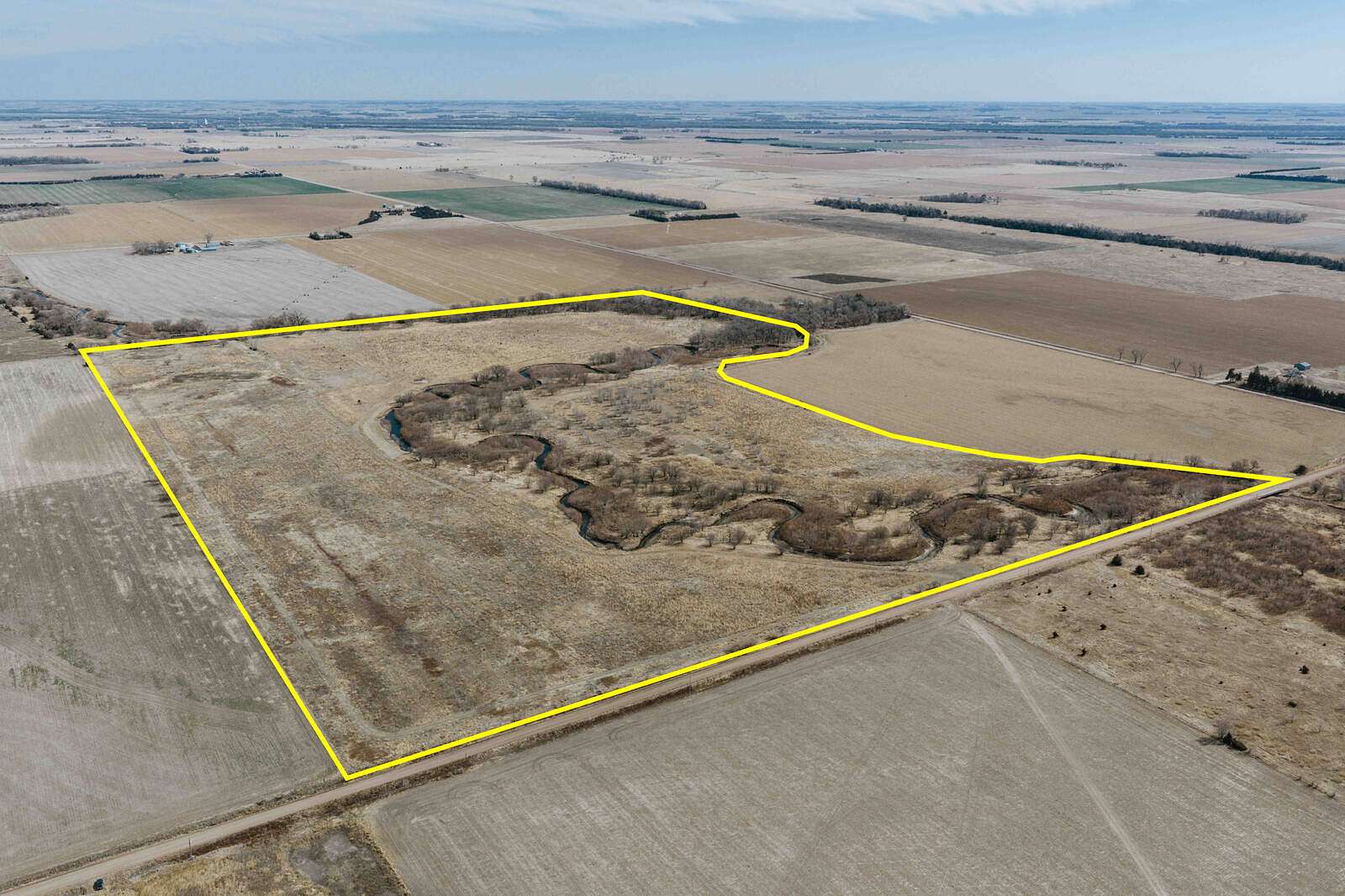112 Acres of Recreational Land for Sale in Silver Creek, Nebraska