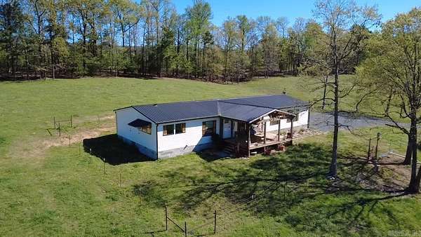 46.2 Acres of Agricultural Land with Home for Sale in Umpire, Arkansas