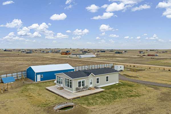 9.52 Acres of Land with Home for Sale in Box Elder, South Dakota