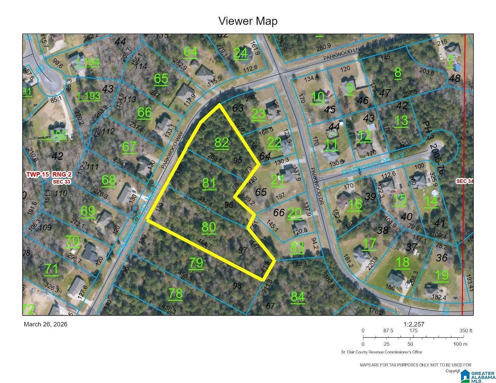 3 Acres of Residential Land for Sale in Odenville, Alabama