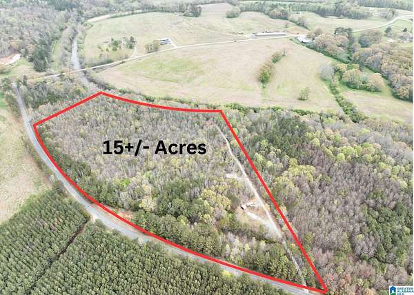 15 Acres of Recreational & Residential Land for Sale in Woodland, Alabama
