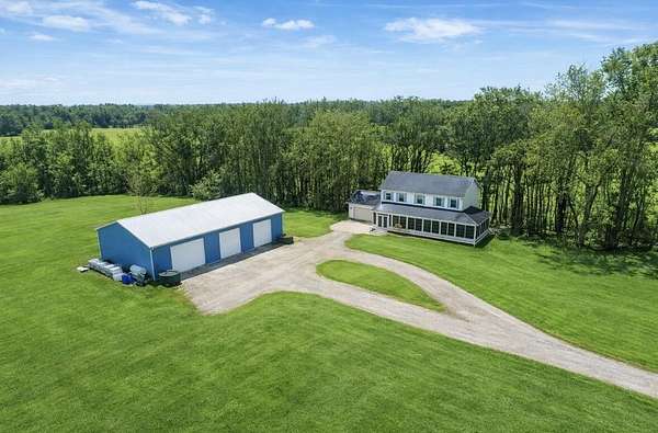 5.14 Acres of Land with Home for Sale in Buchanan, Michigan