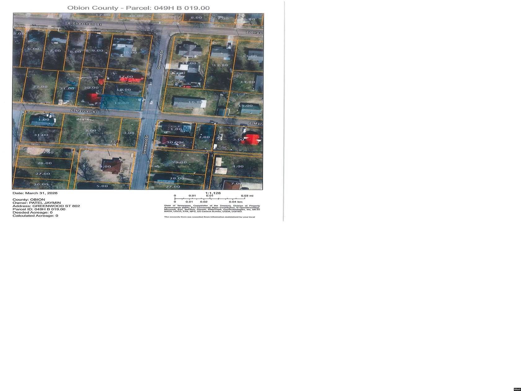 0.1 Acres of Residential Land for Sale in Union City, Tennessee