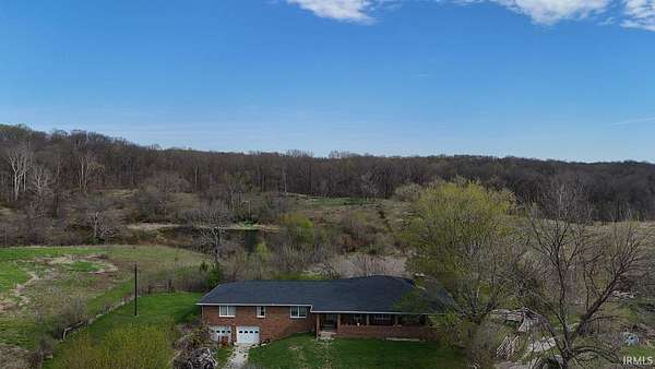 188 Acres of Land with Home for Sale in Ellettsville, Indiana