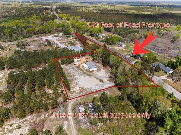 4 Acres of Improved Commercial Land for Sale in Hodges, South Carolina