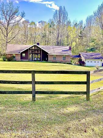 2 Acres of Land with Home for Sale in Sardis, Mississippi