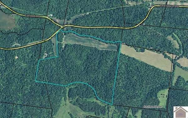 86 Acres of Recreational & Residential Land for Sale in Eddyville, Kentucky
