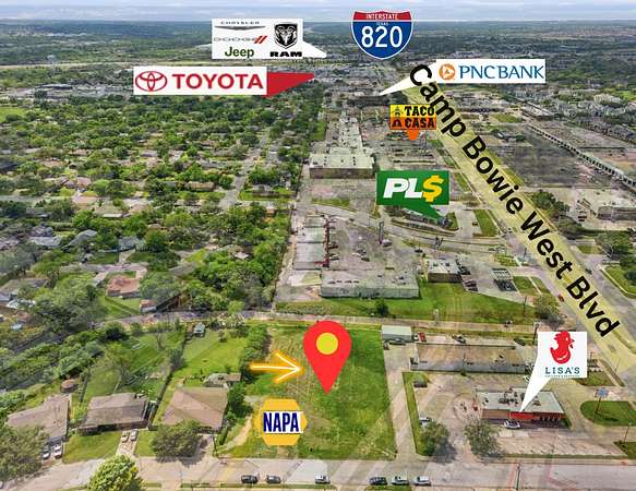 1 Acre of Commercial Land for Sale in Fort Worth, Texas
