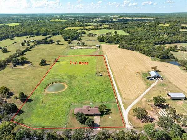 7 Acres of Land with Home for Sale in Grand Saline, Texas
