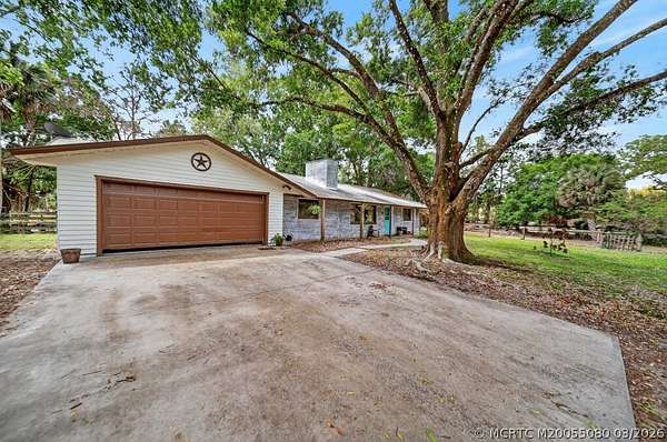 5 Acres of Land with Home for Sale in Palm City, Florida