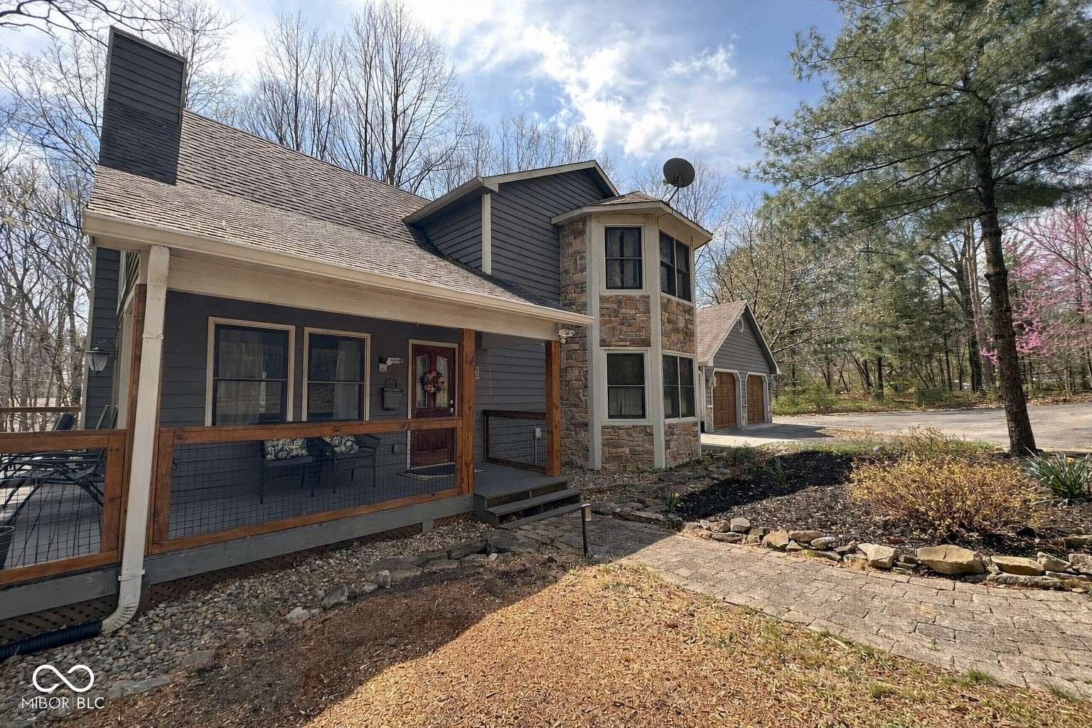 2.72 Acres of Land with Home for Sale in Nineveh, Indiana