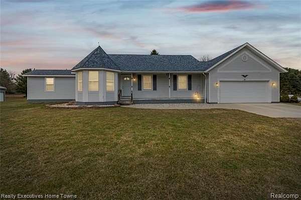 2.5 Acres of Land with Home for Sale in Brockway Township, Michigan