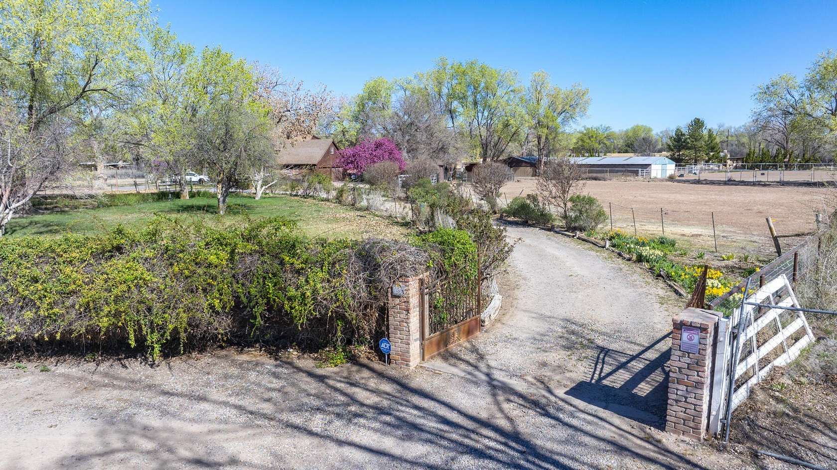 2.39 Acres of Land with Home for Sale in Corrales, New Mexico