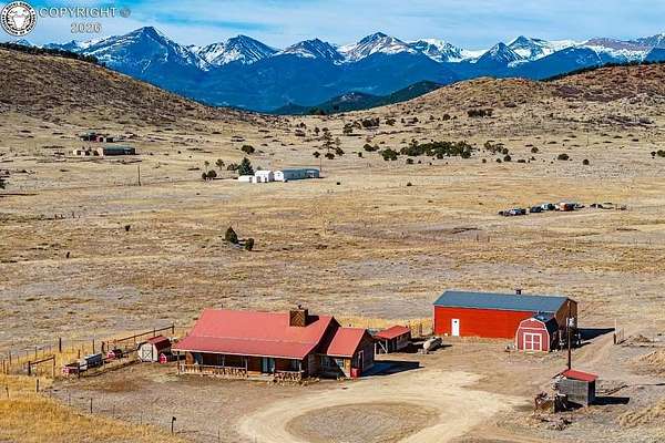 16 Acres of Land with Home for Sale in Cotopaxi, Colorado