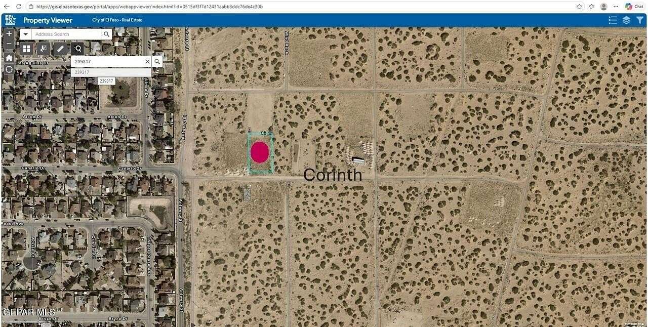 0.5 Acres of Residential Land for Sale in Horizon City, Texas