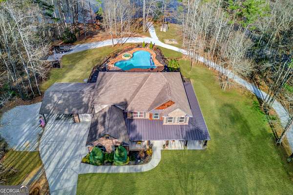 5.52 Acres of Land with Home for Sale in Jefferson, Georgia