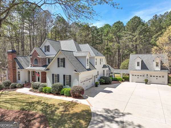 3 Acres of Land with Home for Sale in Peachtree City, Georgia