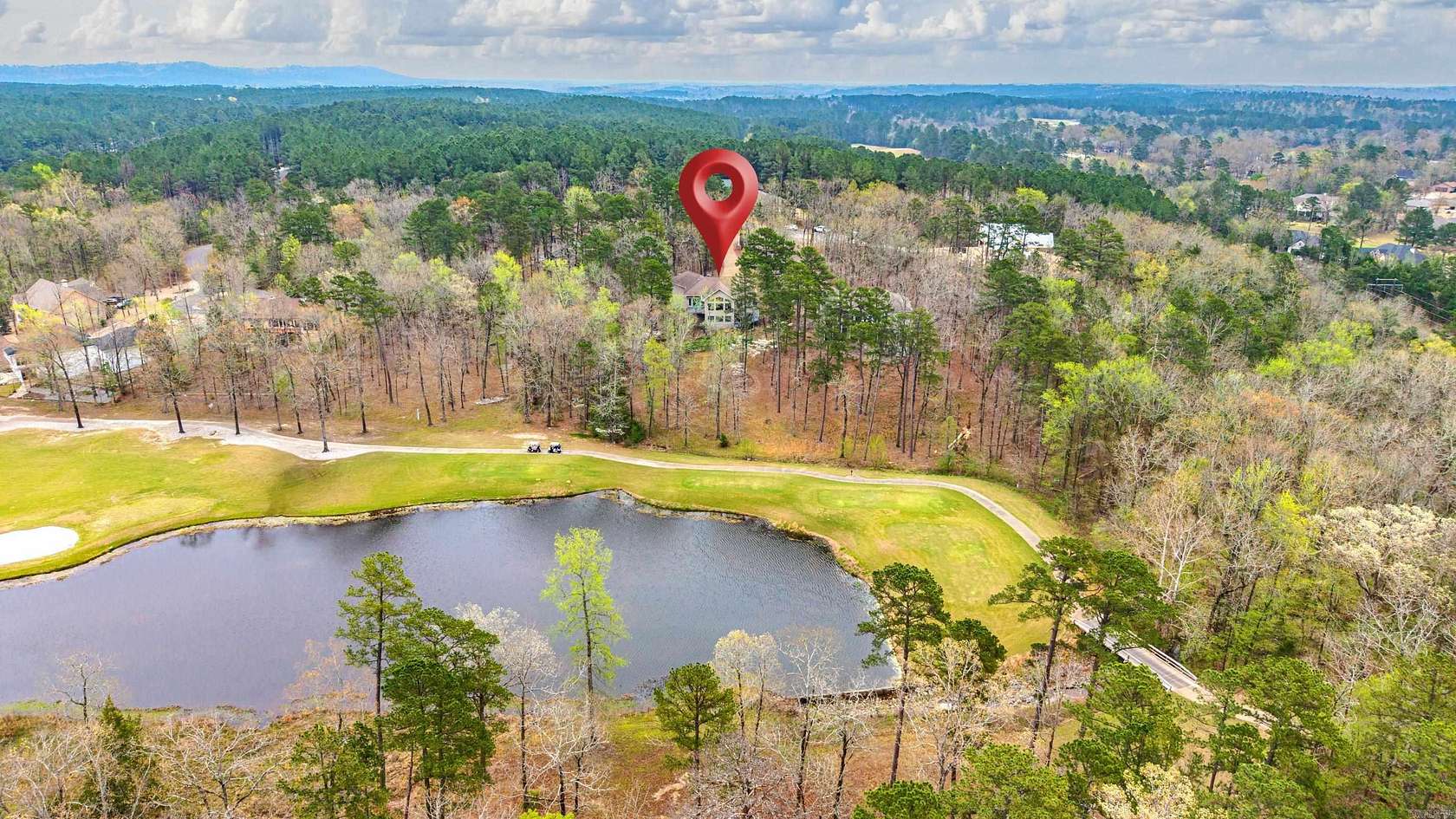 1.6 Acres of Land with Home for Sale in Hot Springs Village, Arkansas