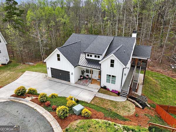 1.5 Acres of Land with Home for Sale in Dawsonville, Georgia