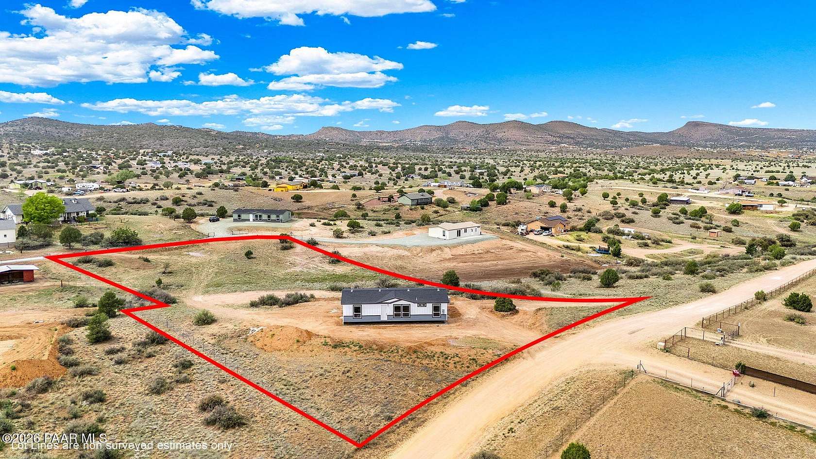 2.19 Acres of Land with Home for Sale in Chino Valley, Arizona