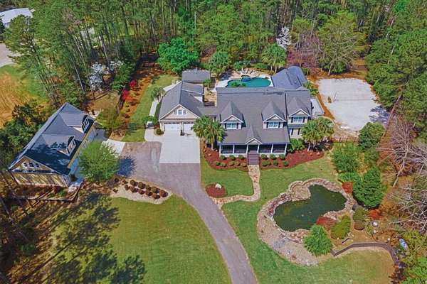 3.2 Acres of Land with Home for Sale in Grovetown, Georgia