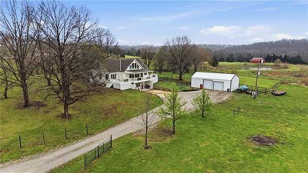 5.88 Acres of Land with Home for Sale in Oak Grove, Missouri