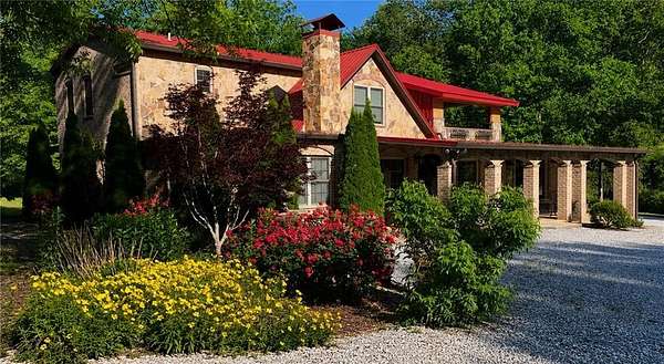 6.9 Acres of Land with Home for Sale in Rabun Gap, Georgia