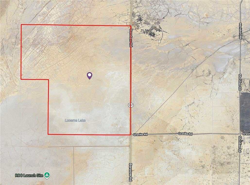 640 Acres of Recreational Land for Sale in Lucerne Valley, California