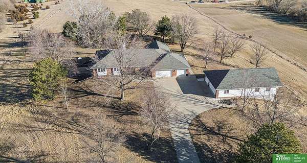 10 Acres of Land with Home for Sale in Gretna, Nebraska