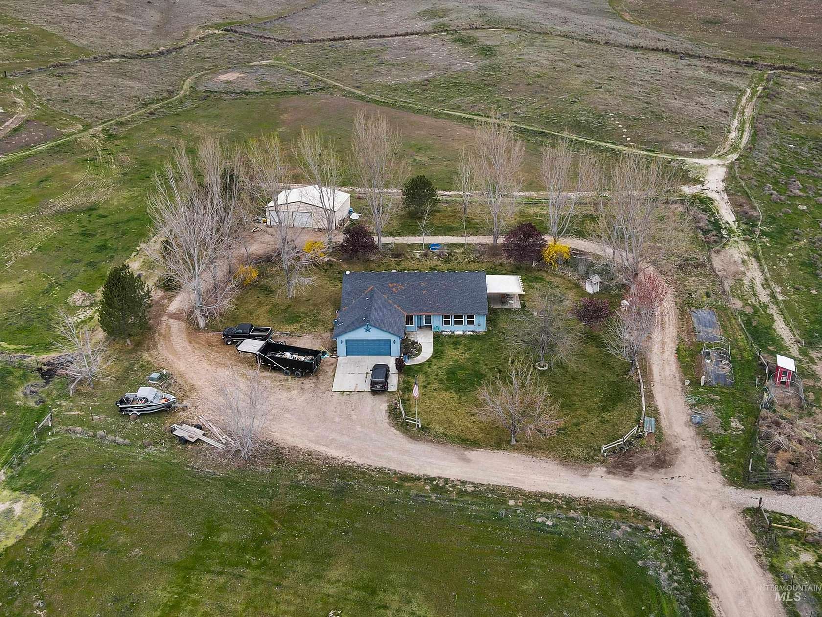 10 Acres of Land with Home for Sale in Caldwell, Idaho