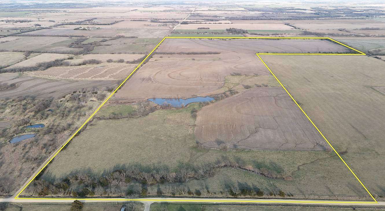 160 Acres of Agricultural Land for Auction in Yates Center, Kansas
