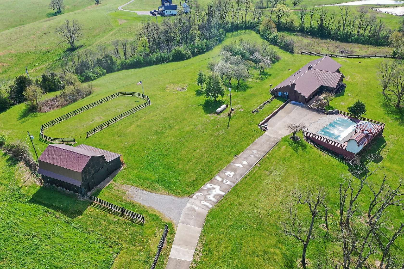 6.62 Acres of Land with Home for Sale in Richmond, Kentucky
