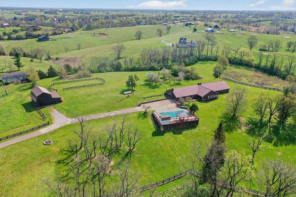 6.62 Acres of Land with Home for Sale in Richmond, Kentucky