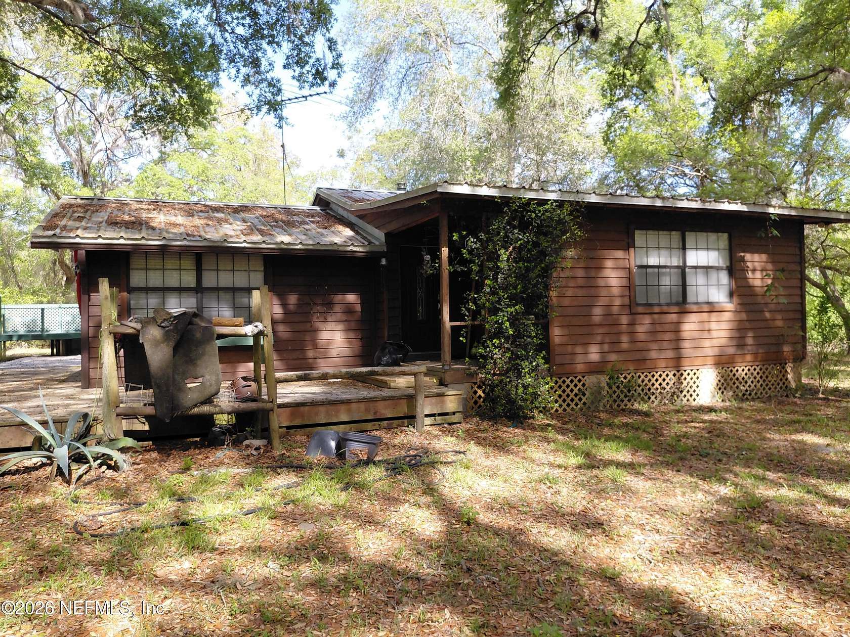 9.84 Acres of Land with Home for Sale in Keystone Heights, Florida