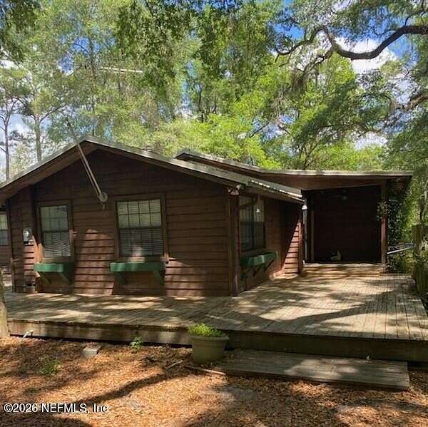 9.84 Acres of Land with Home for Sale in Keystone Heights, Florida