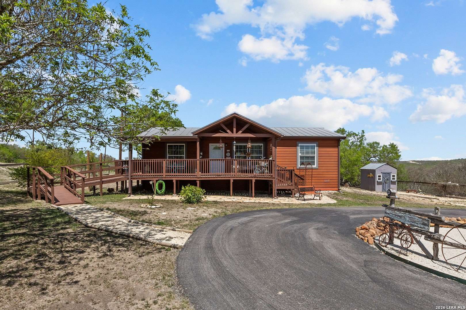 1.51 Acres of Land with Home for Sale in Hondo, Texas