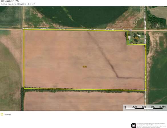 74.6 Acres of Agricultural Land for Sale in Burrton, Kansas